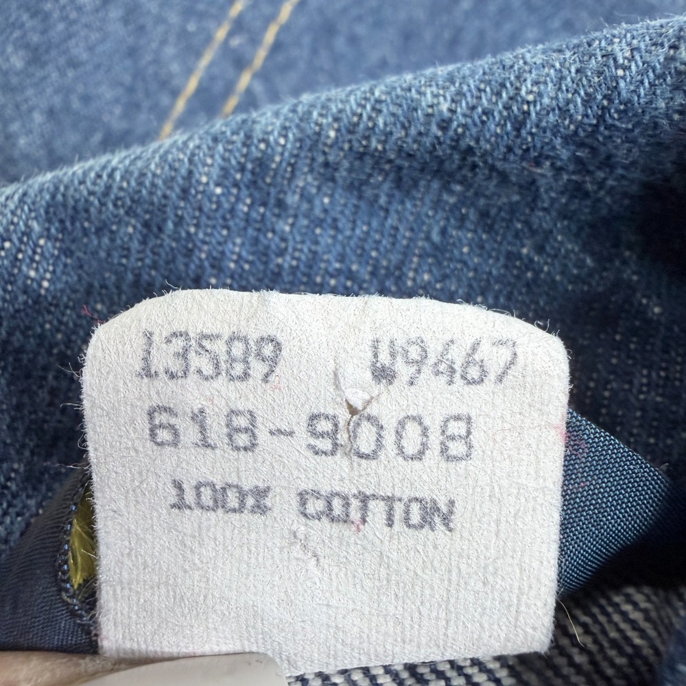 Vintage OshKosh B'Gosh Kids Denim Jean Jacket USA Size 3 Toddler Blue Cotton - Picture 5 of 5